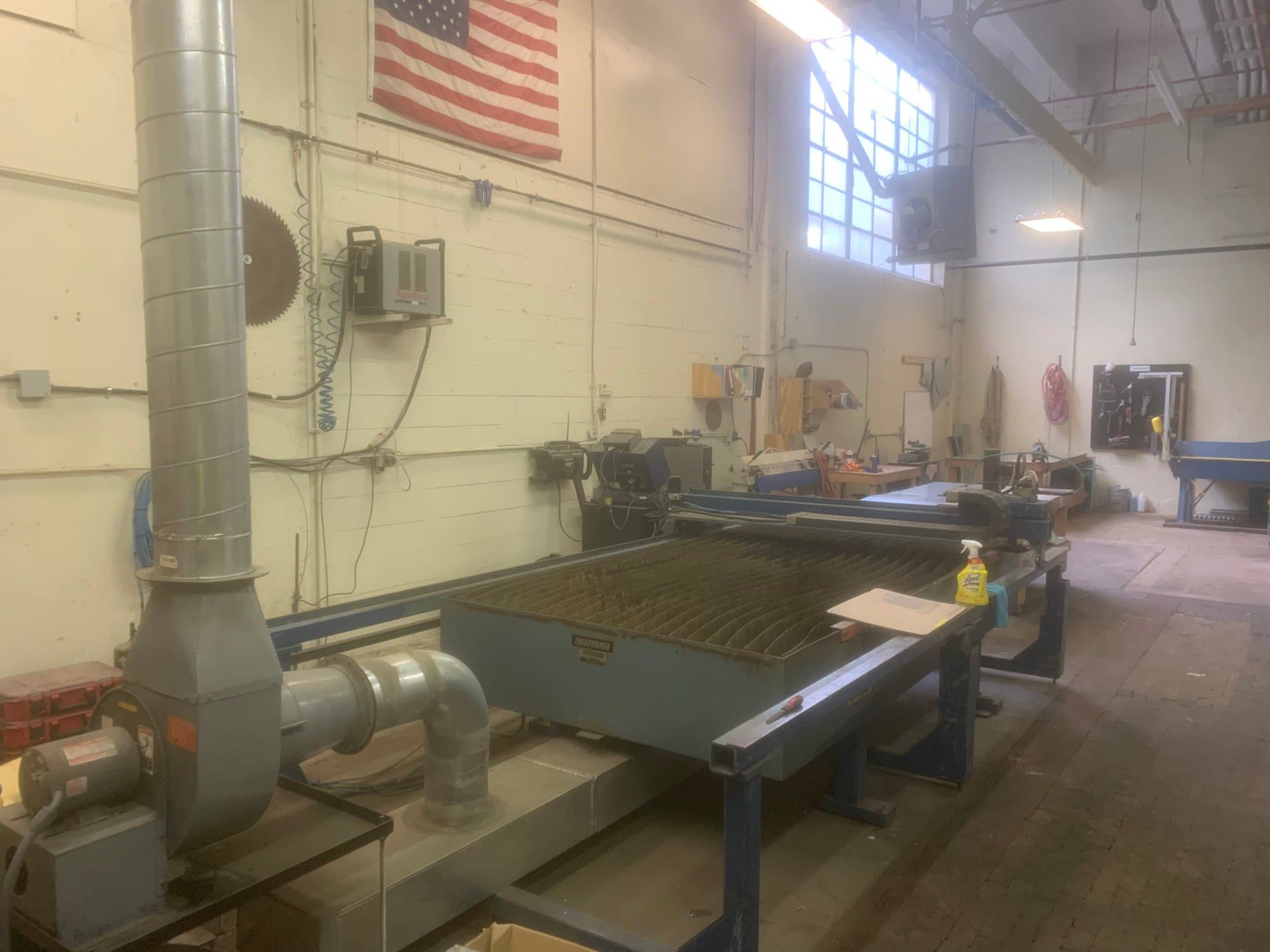 5'x10' Lockformer Vulcan 1800 CNC Plasma, 1985- Hypertherm, PowerMax 1000, 60 AMP
