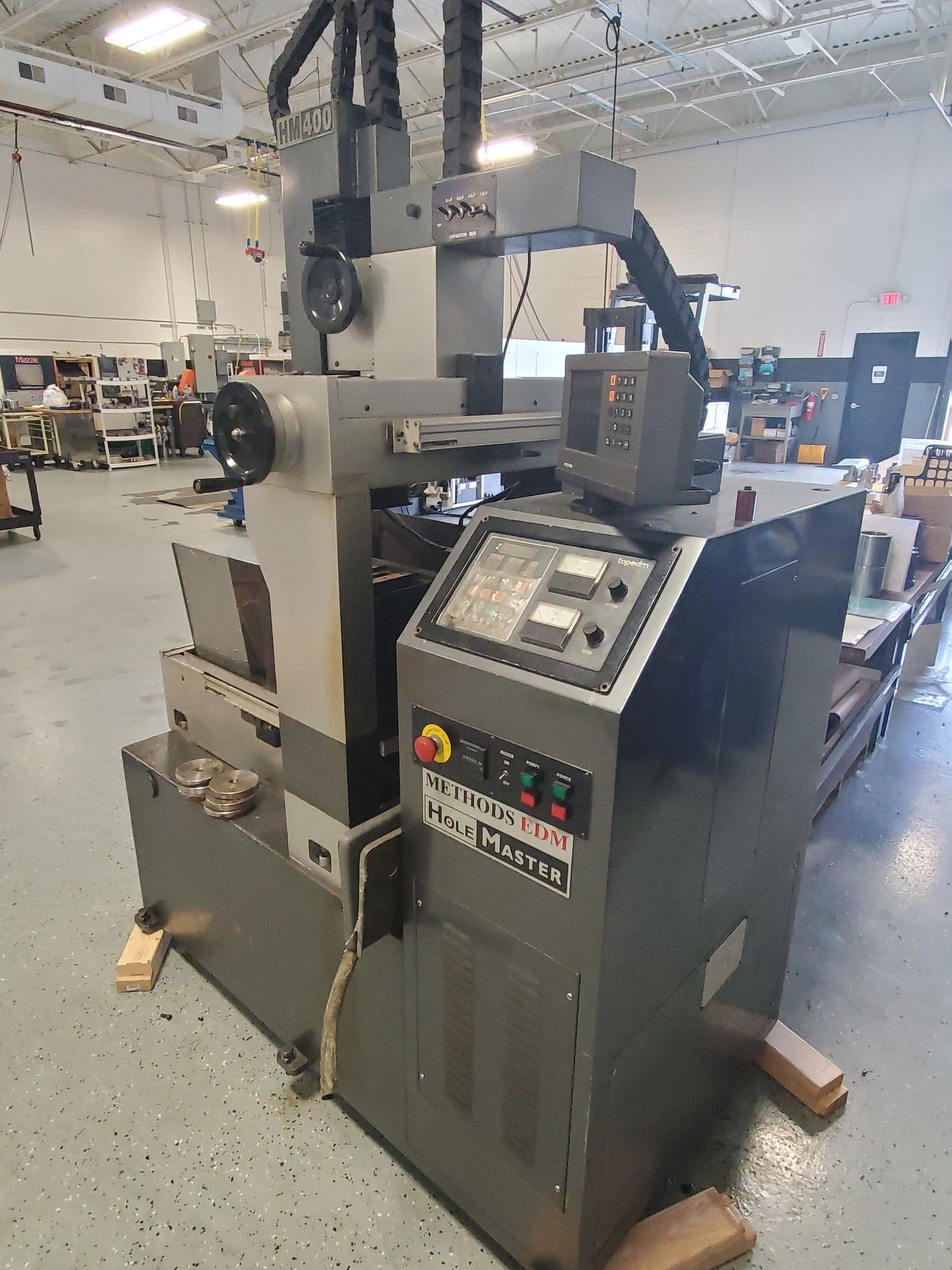 Methods Top EDM Hole Master HM 400 Hole Popper EDM, 1998- 50 Amps