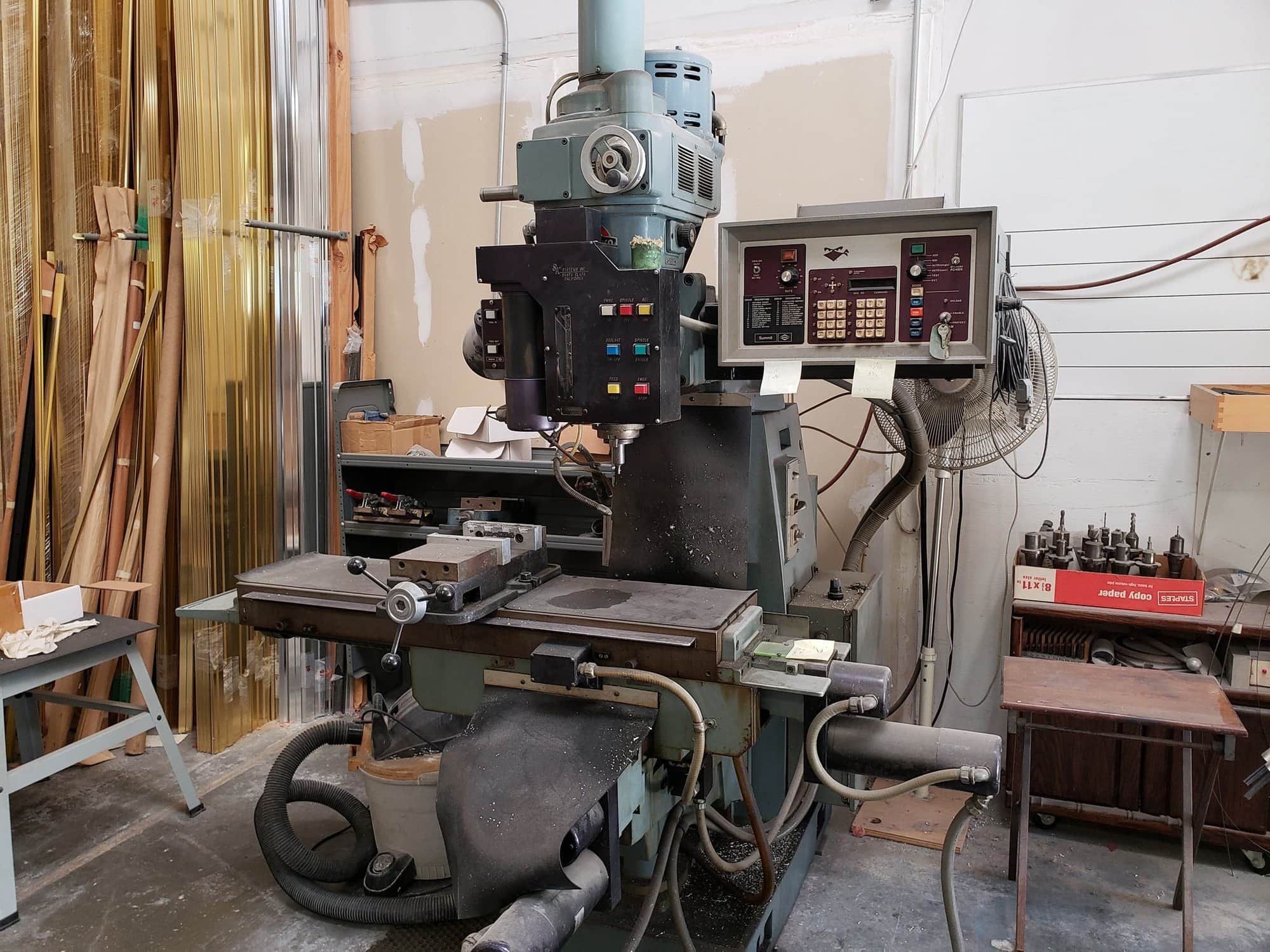 Shizuoka ST-N CNC Vertical Milling Machine - Tooling Included