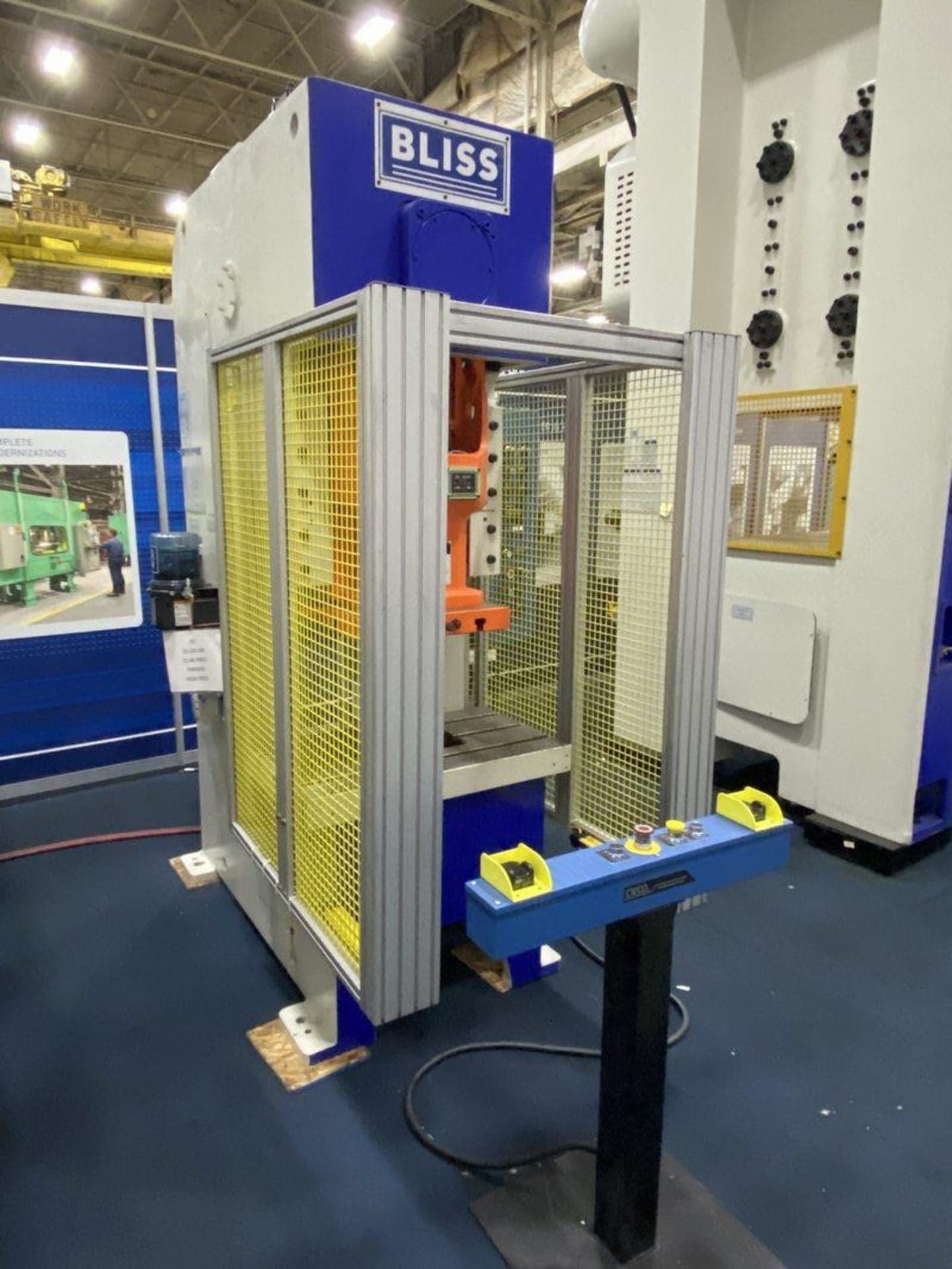 88 Ton Bliss C1-80H High Speed Gap Frame Press, 2017 - Light Curtains - Image 13
