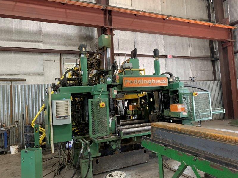 Peddinghaus ABC 1250/3 Beam Coper, Remfg. 2009
