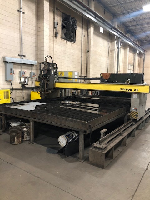 10' x 16' ESAB Shadow DX 3000 CNC Plasma, 2010- ESAB, Epp-360, 200 AMP Power Supply