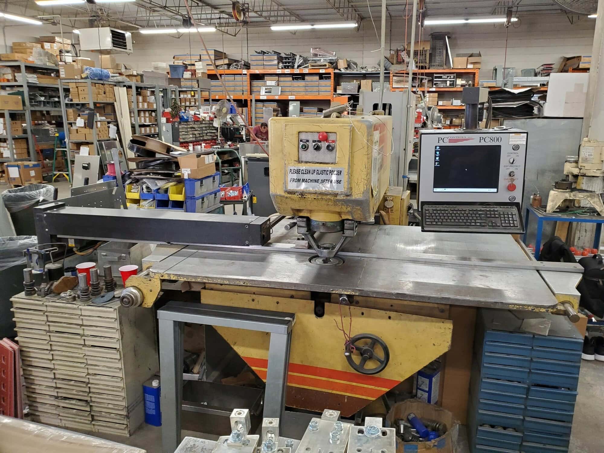 Strippit Super 30/30 CNC Single Station Punch, 1982 W/ Updated Touch Screen Control