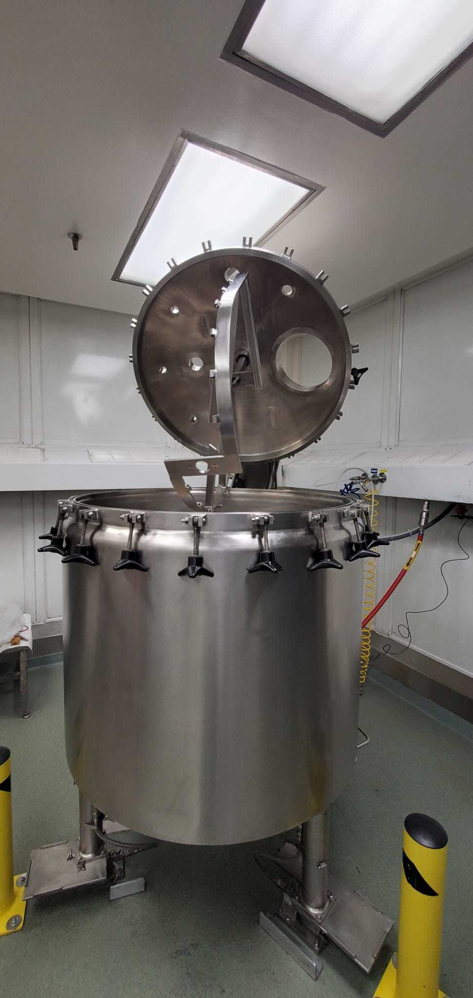 Lee Industries 150D9MT 150 Gallon Double Motion Stainless Steel Vacuum Kettle, 2009- W/ Scale
