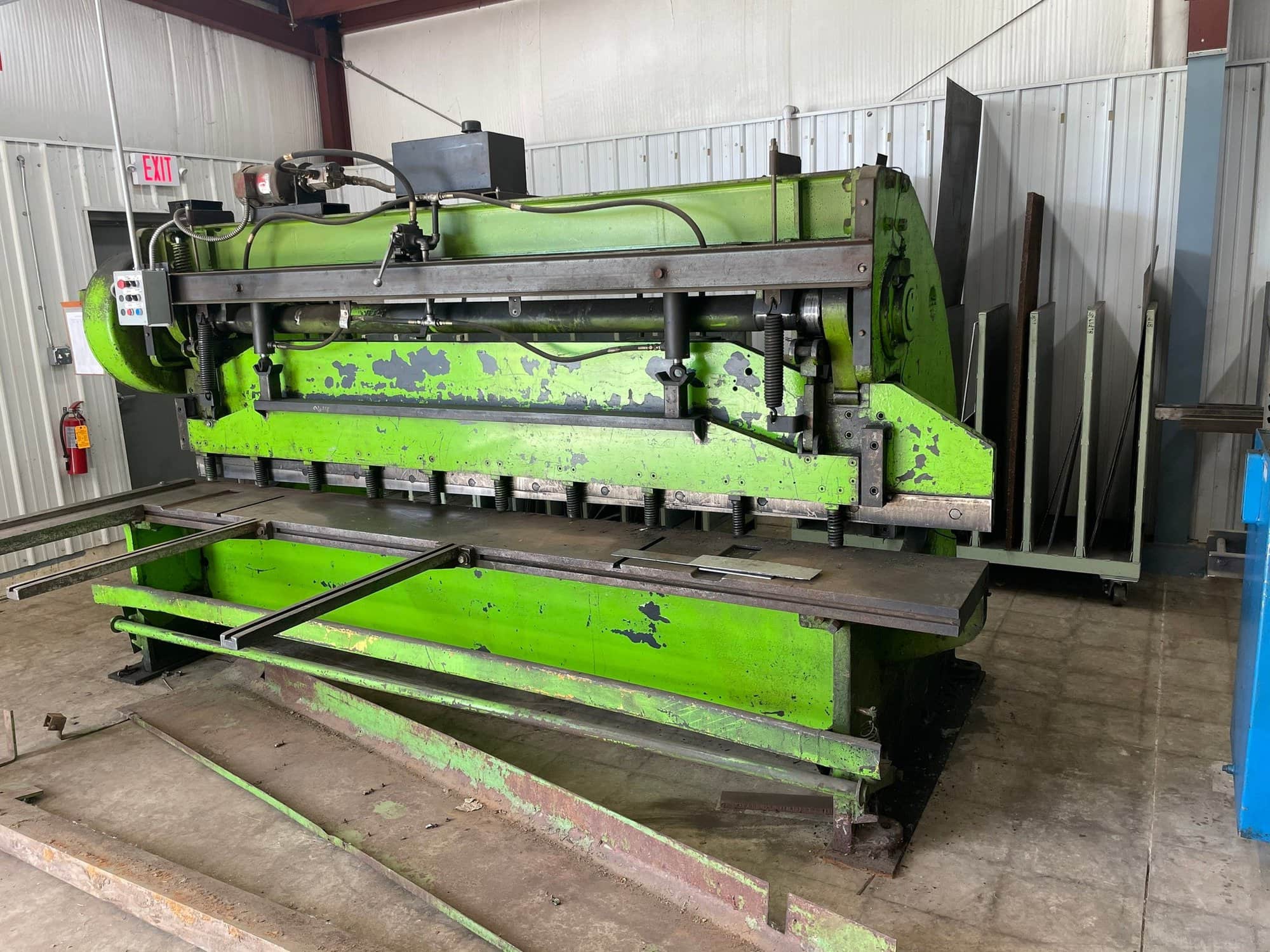 5/16" X 12' Columbia 4PSG-10 Shear - Squaring Arm Included