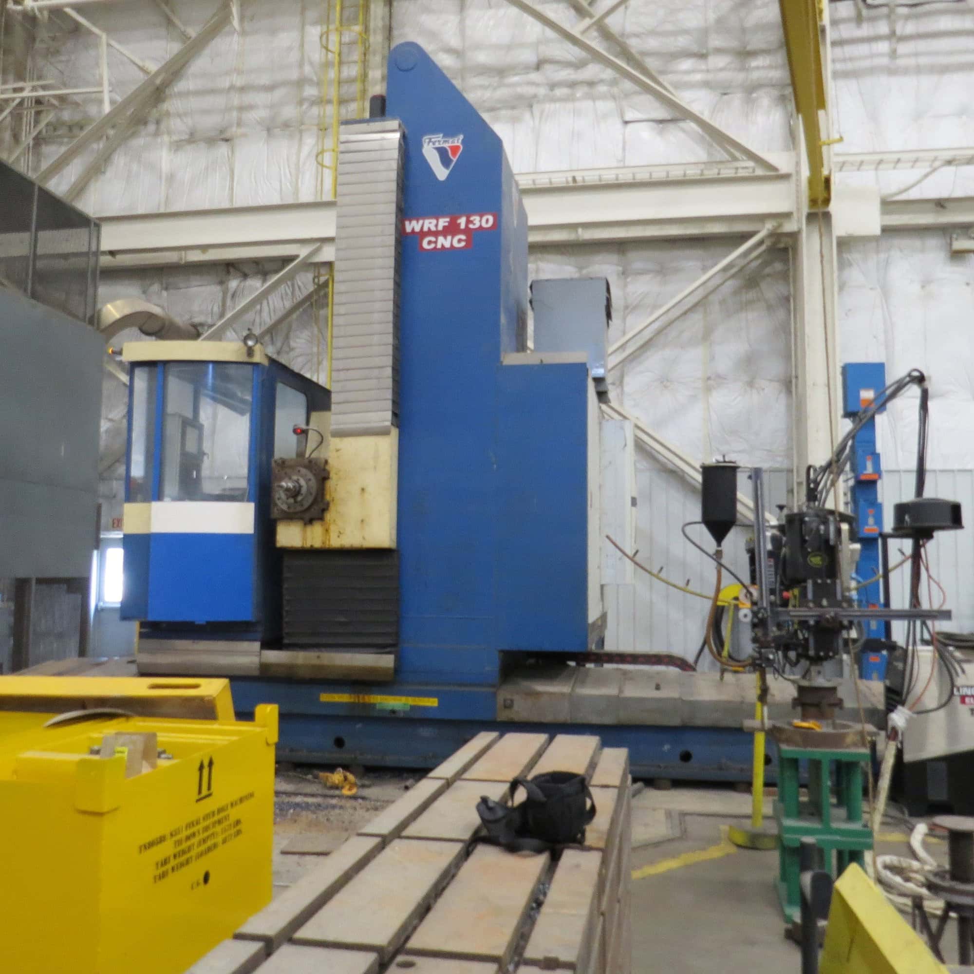Fermat WRF 130 CNC Portable Floor Type Boring Mill, 2012 - Fanuc Control