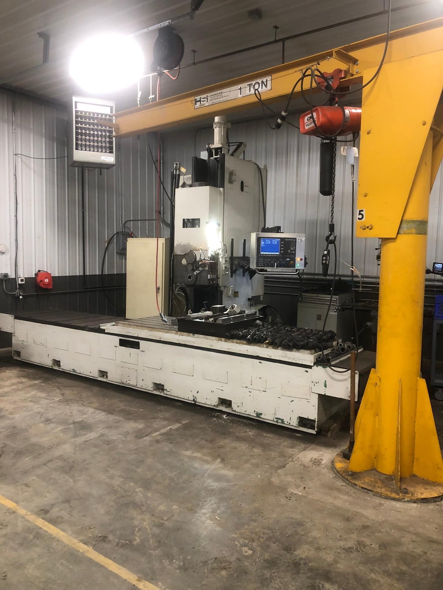 Cincinnati CNC Boring Mill with DynaPath 3 Axis Control - 100" x 60" Travel