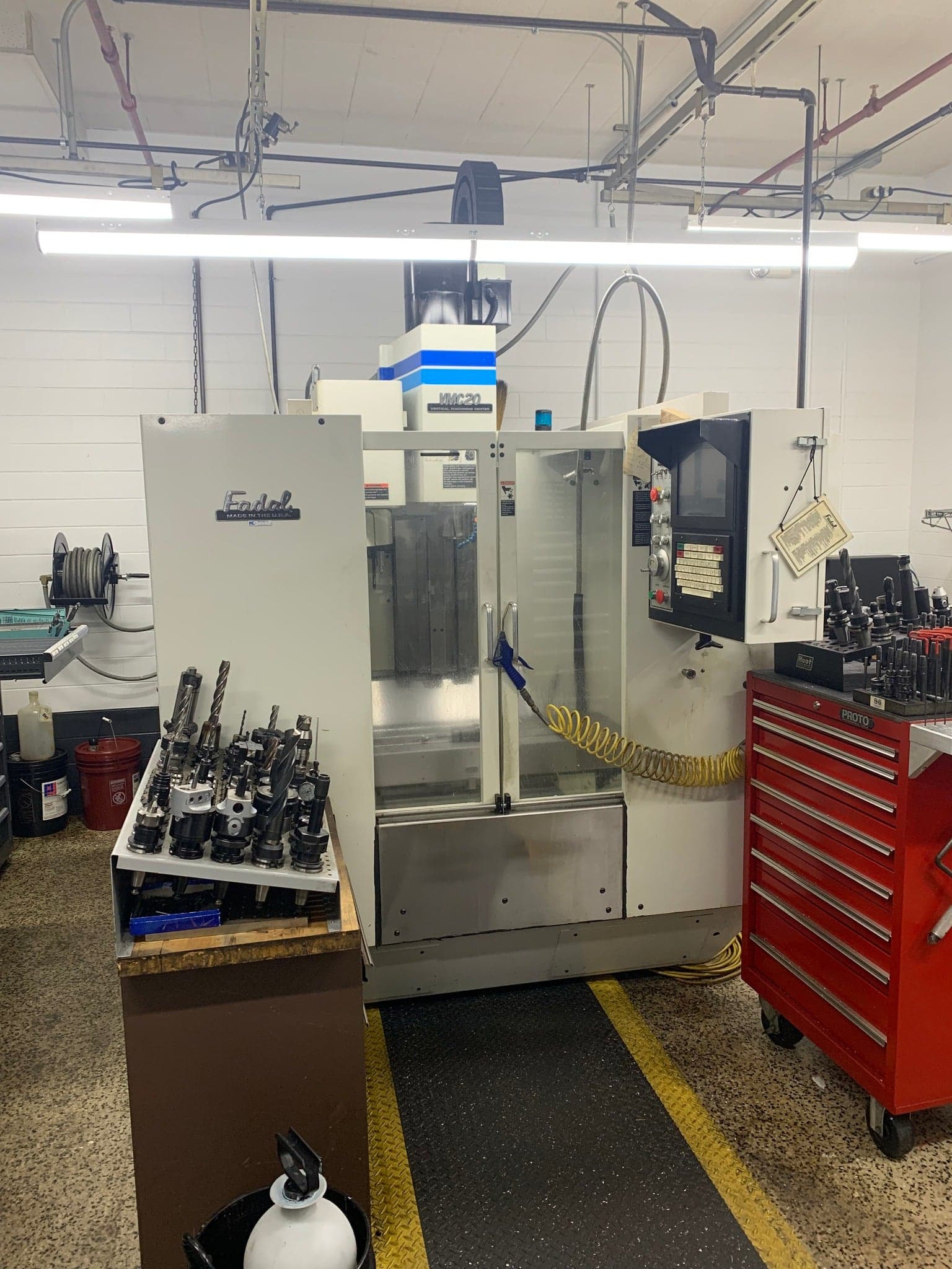Fadal VMC 20, 1994 - Fadal VH-65 Indexer, Rigid Tapping