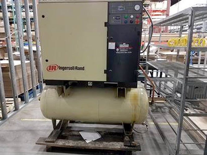 Ingersoll Rand UP6-20-125 Rotary Air Compressor, 2002 - 120 Gal Tank/ Zeks Dryer