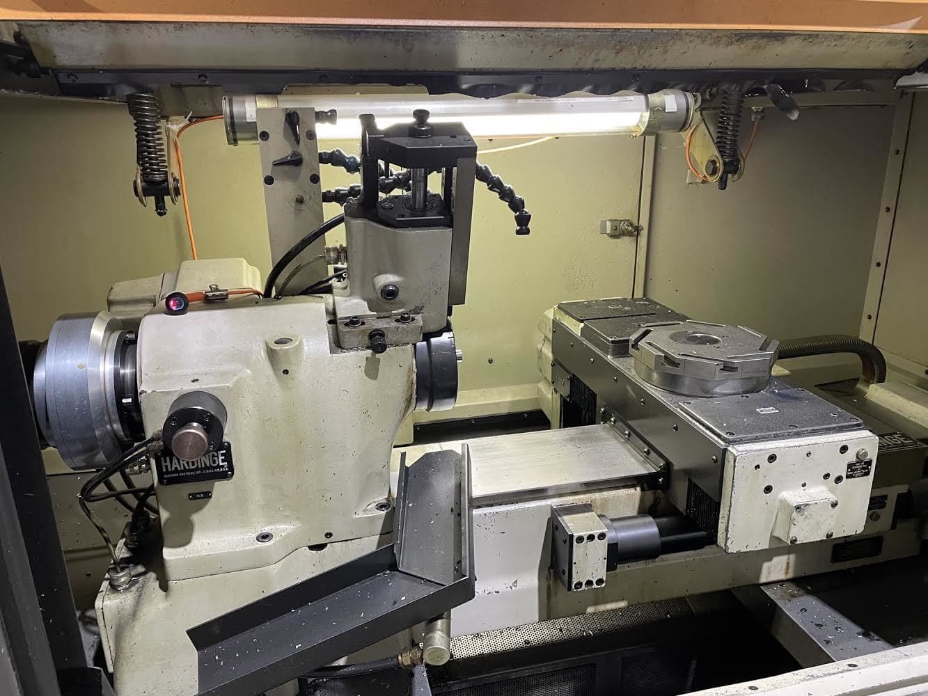 Hardinge CHNC II CNC Chucker Lathe, 1987