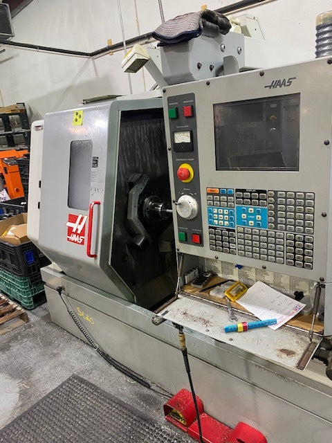 Haas SL-20 CNC Lathe, 2004 - Tailstock, Known Issues