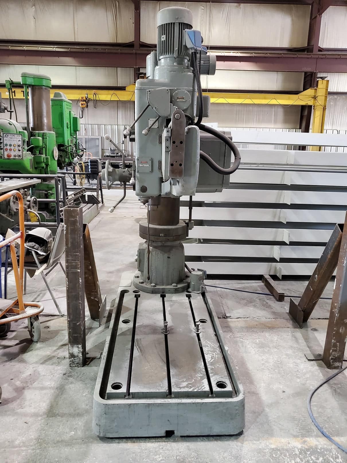 5' X 12" Mazak Holemaster 5-12 Radial Arm Drill - Image 2
