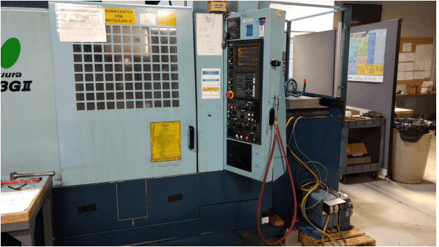 Matsuura RA-3G II VMC, 2000 - 4th Axis, TSC, Pallet Changer