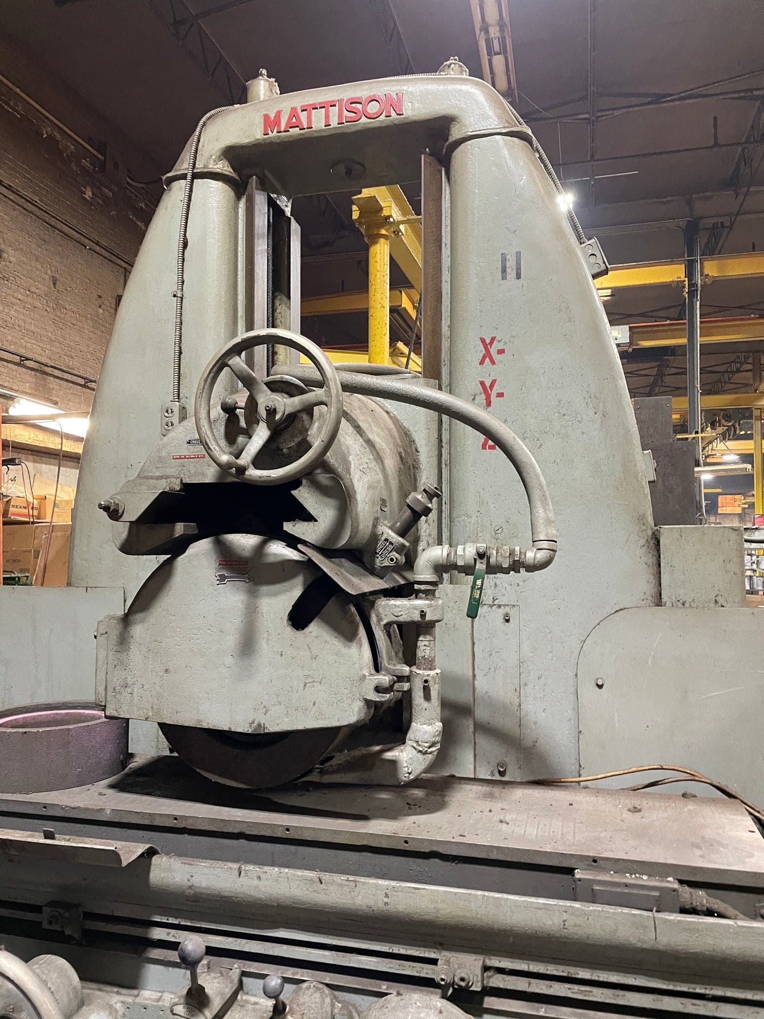 24" x 60" Mattison Surface Grinder, 1973 - Under Power, Ready for Inspection