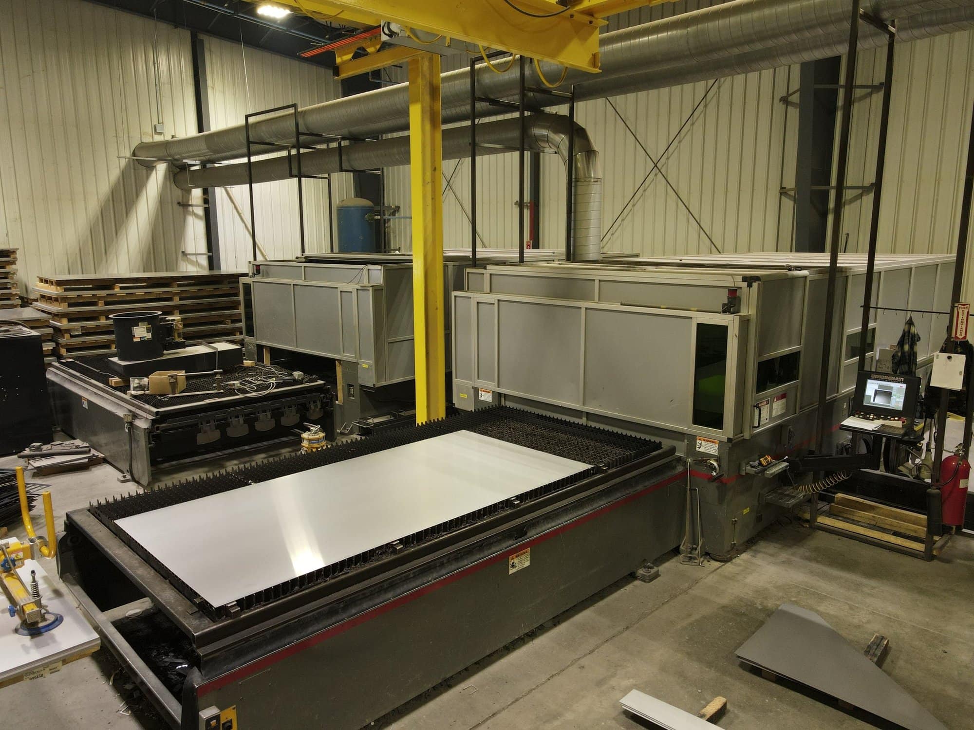 4000 Watt Cincinnati CL-940 Fiber Laser, 2014- 6' x 12' Table W/1 Year CI Pro Plan