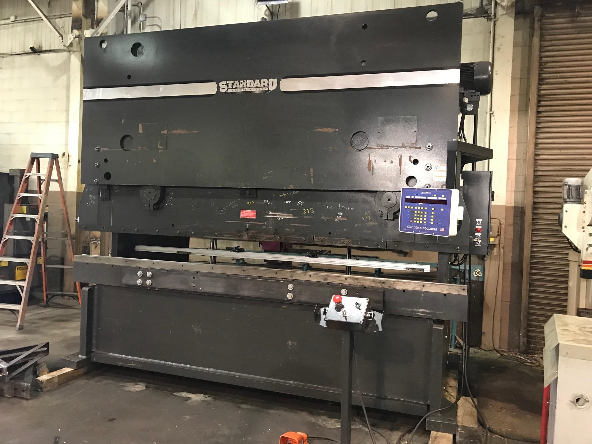 250 Ton X 12′ Standard AB 250-12 CNC Press Brake, 2012 - Automec CNC 300 Control