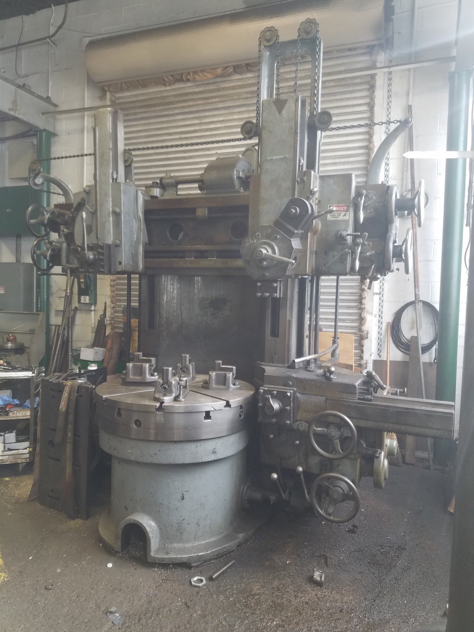42" King Vertical Turret Lathe