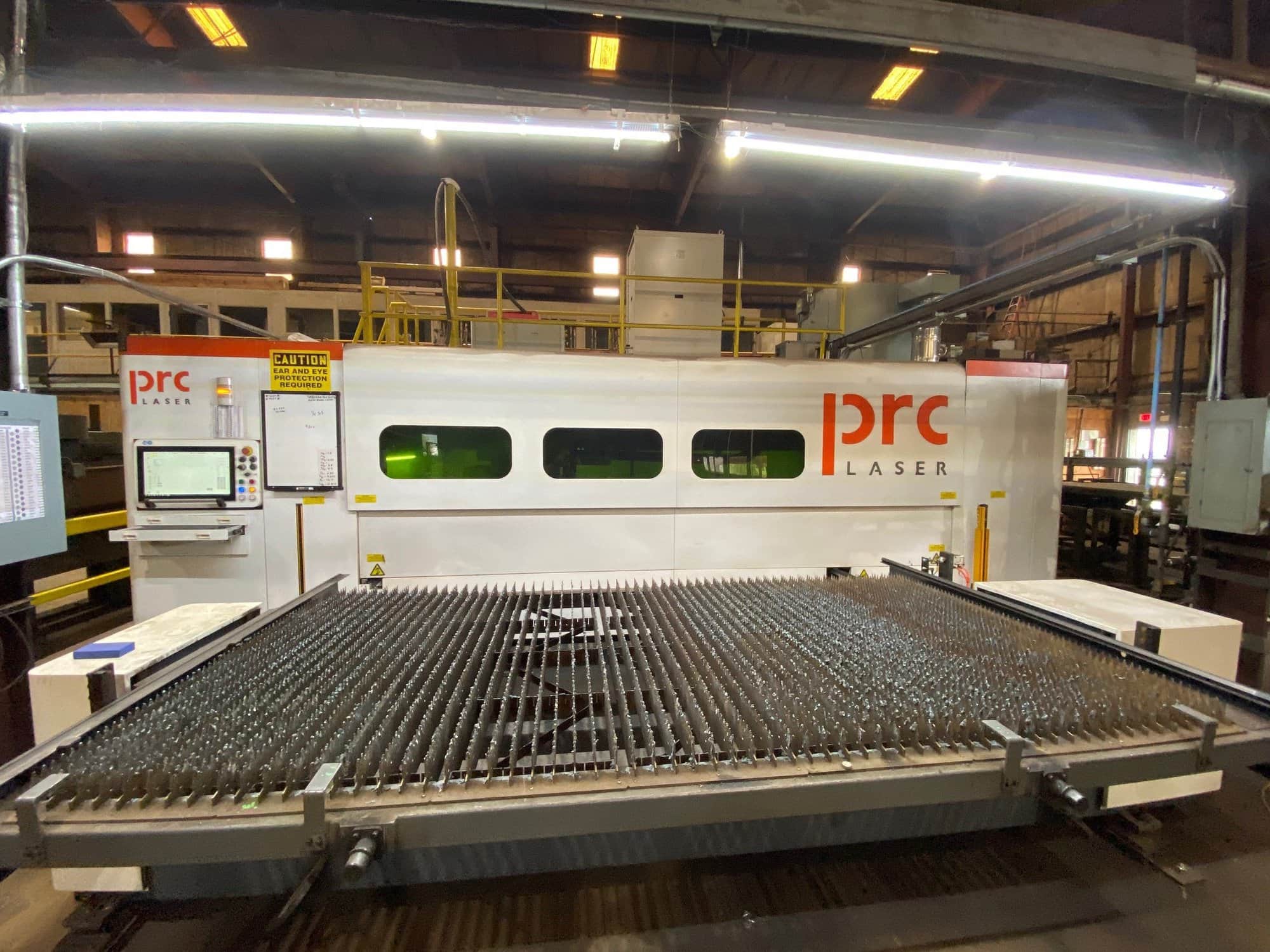 4000 Watt PRC M3015 Fiber Laser, 2020 - 5' x 10' Table, 700 Hours
