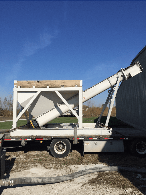Skid Mounted Auger/Hopper