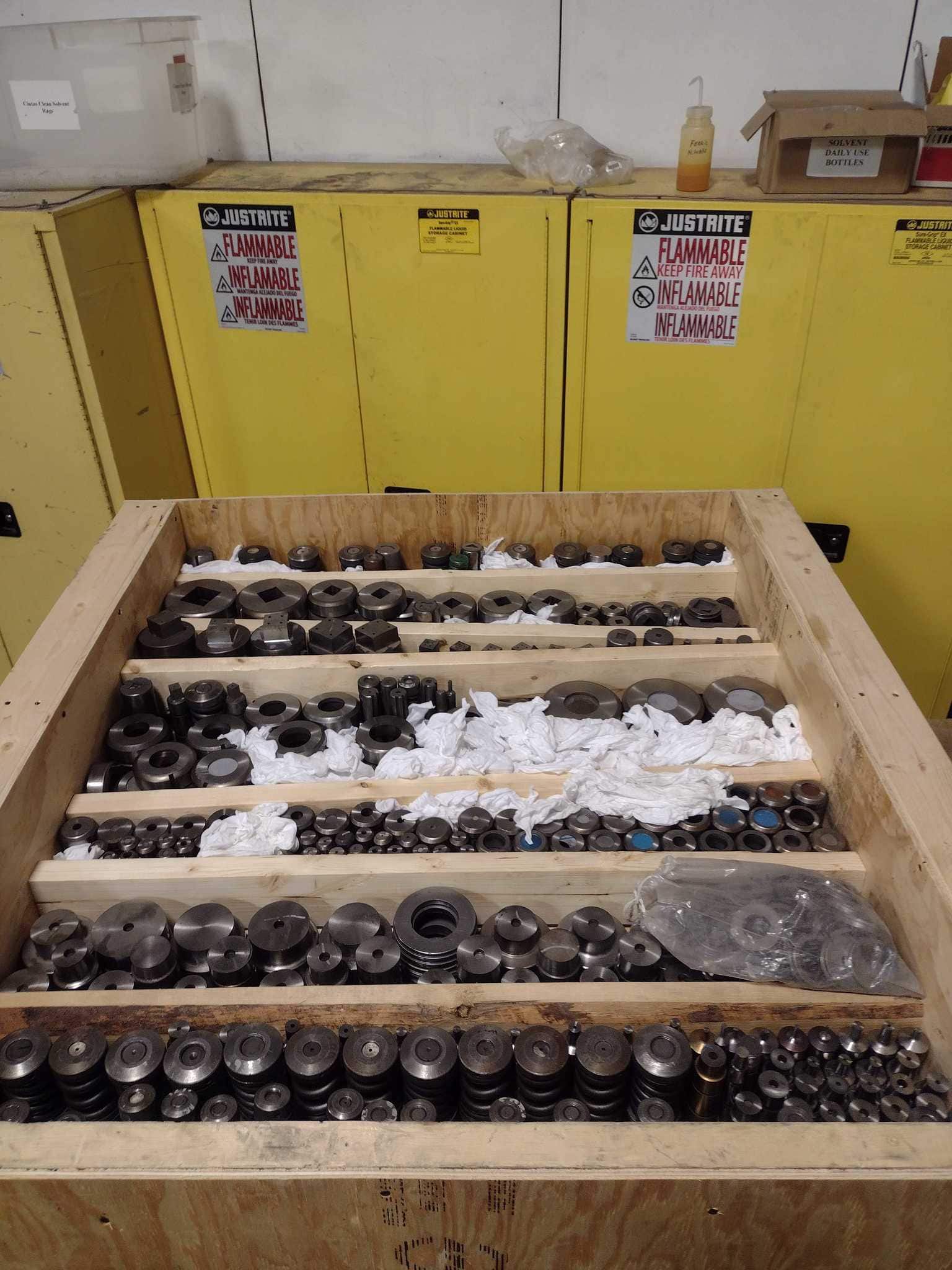 Nisshinbo Turret Punch *Wilson Tooling ONLY* for 33 Ton, $100k+ in Tooling & Parts (Crated & Ready To Ship) - 6984102208
