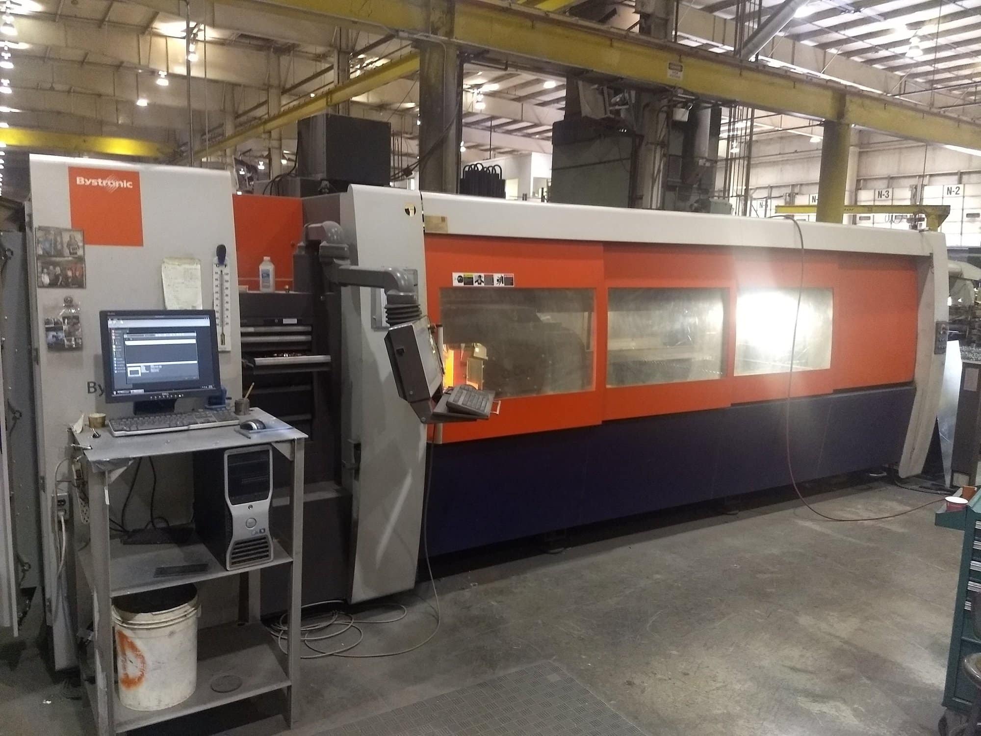 4400 Watt Bystronic BySpeed Pro 3015 CO2 Laser - 2013 ,5' X 10' (New Turbo & Inverter)