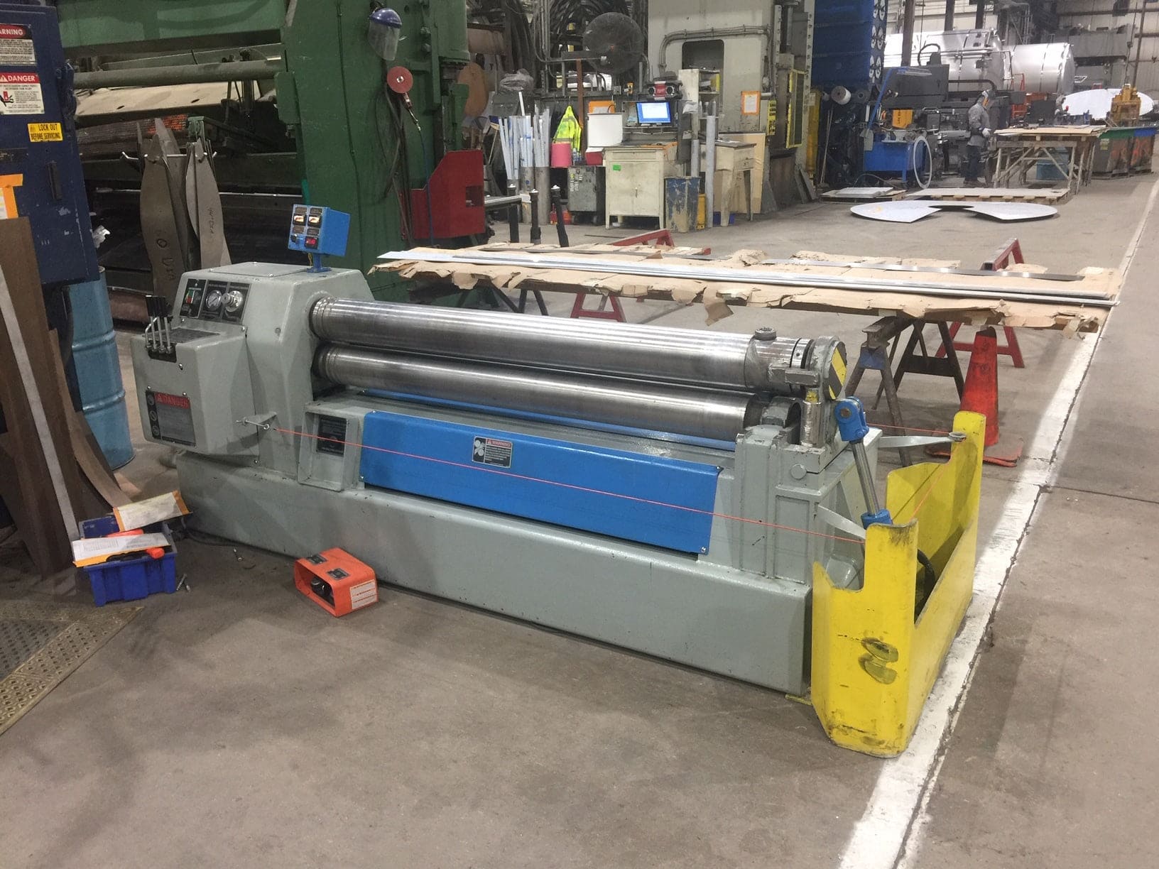 1/4" X 5' WDM K-6-5 Hydraulic Initial Pinch Plate Roll, 2016 - Digital Read Outs