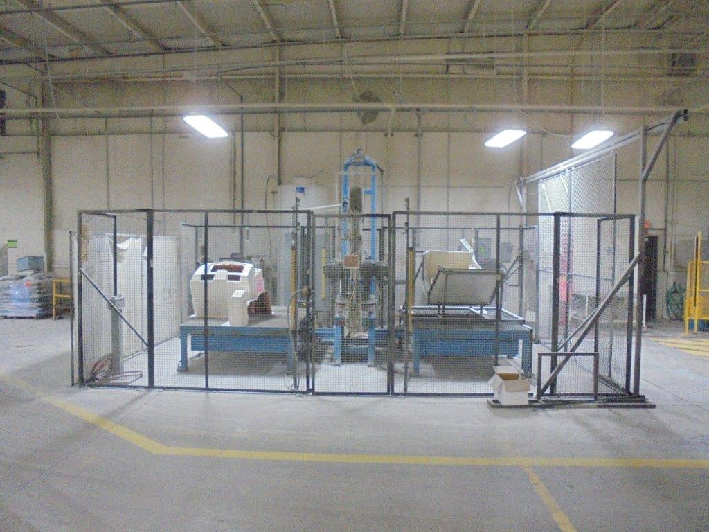 Motoman K10M (2) Station Cell Robot, 2016 - Flow 7X 50 HP Intensifier Pump