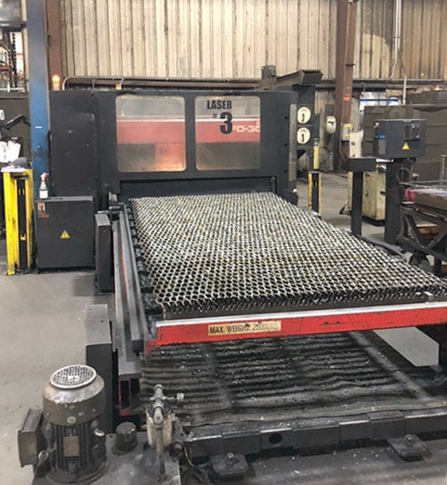 4000 Watt Amada FO 3015 CO2 Laser, 2002- Dual Tables, 24K Turbo, Priced to MOVE! - Image 3