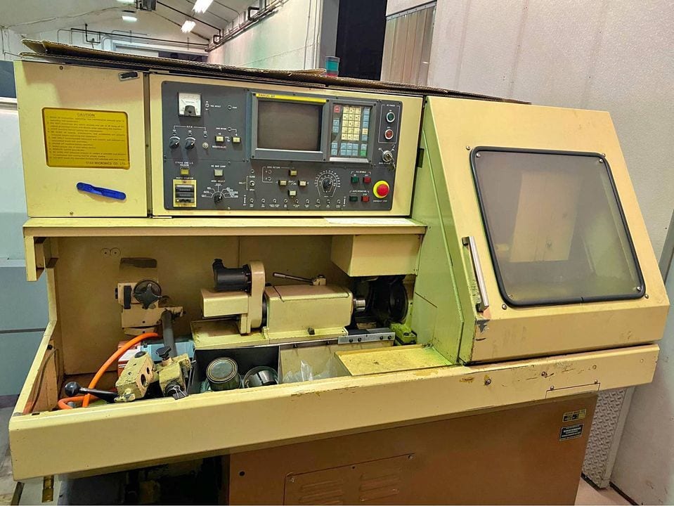 Star VNC-12 Swiss Screw Machine, 1990 - Bar Feeder, Tool Setter, Live Tools, Fanuc Control