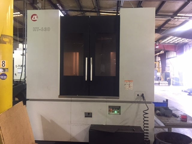 LK Machinery HT-630 HMC, 2012 - Low Hours, TSC, Chip Conveyor, Priced to Sell