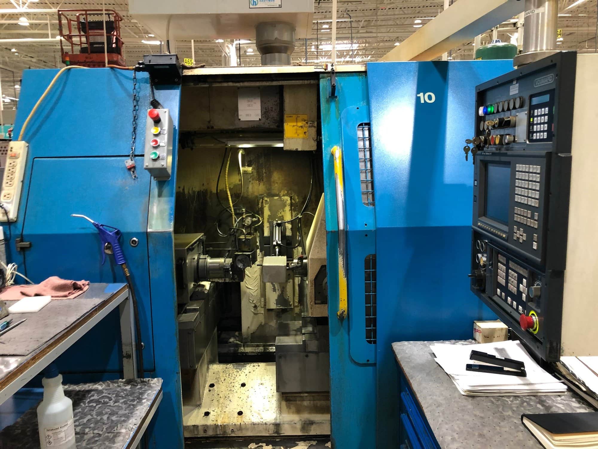 Voumard 110 CNC Grinder, 2004 - Automatic Wheel Dressing, Fanuc Control