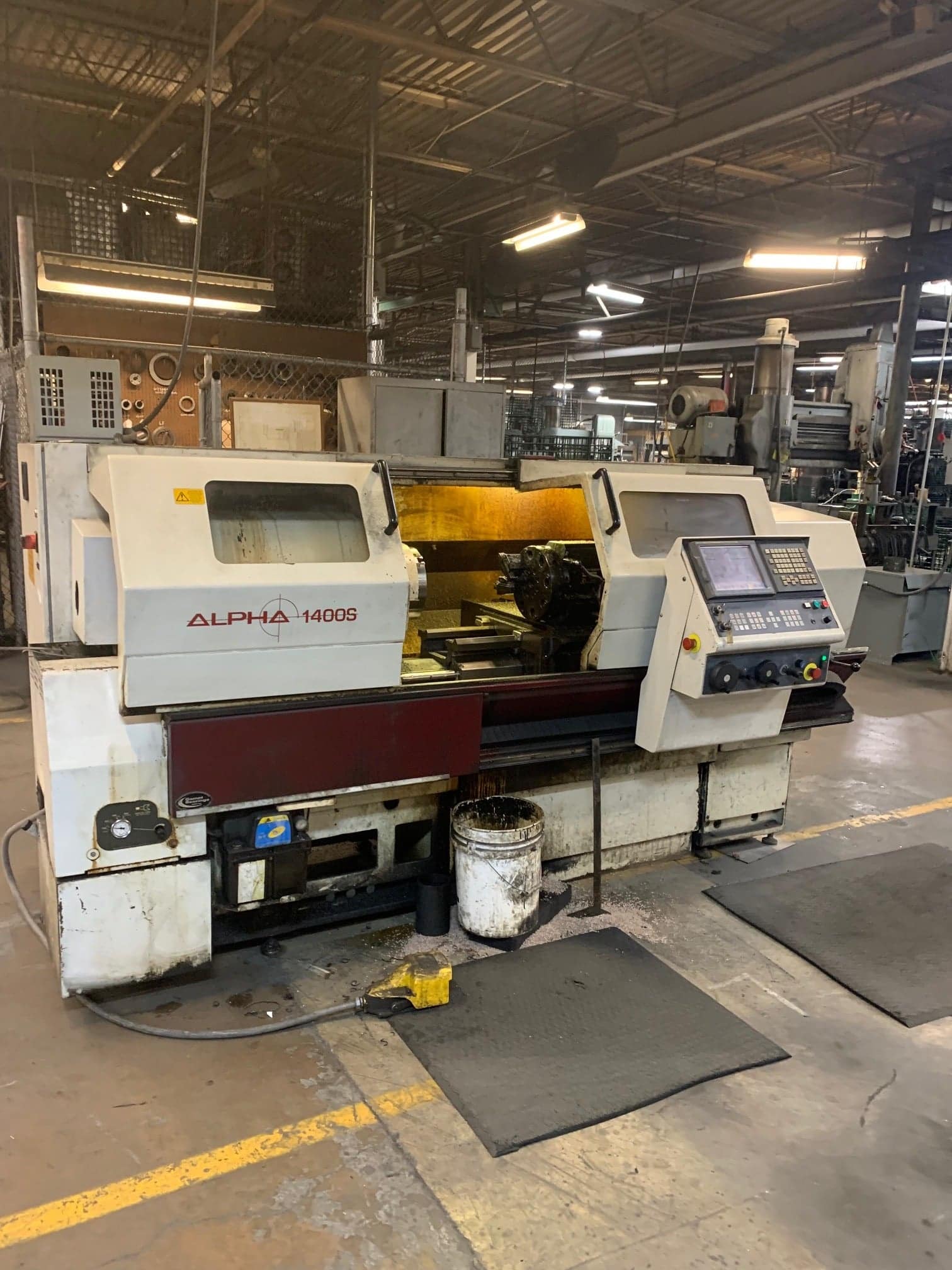 Harrison Alpha 1400S Lathe, 2004 - CNC/ Manual Operation