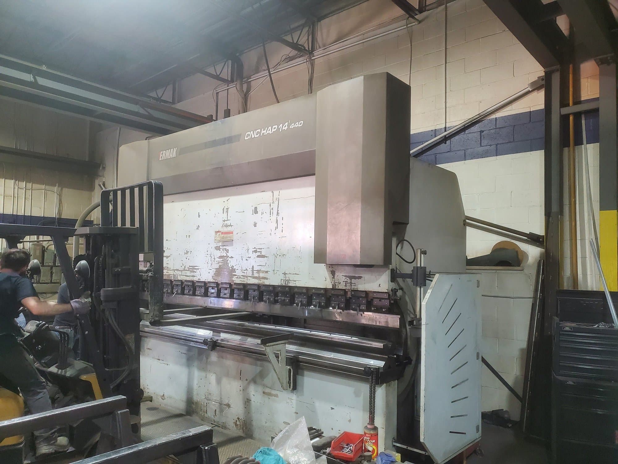 440 Ton x 14' Ermak CNC HAP Press Brake, 2009