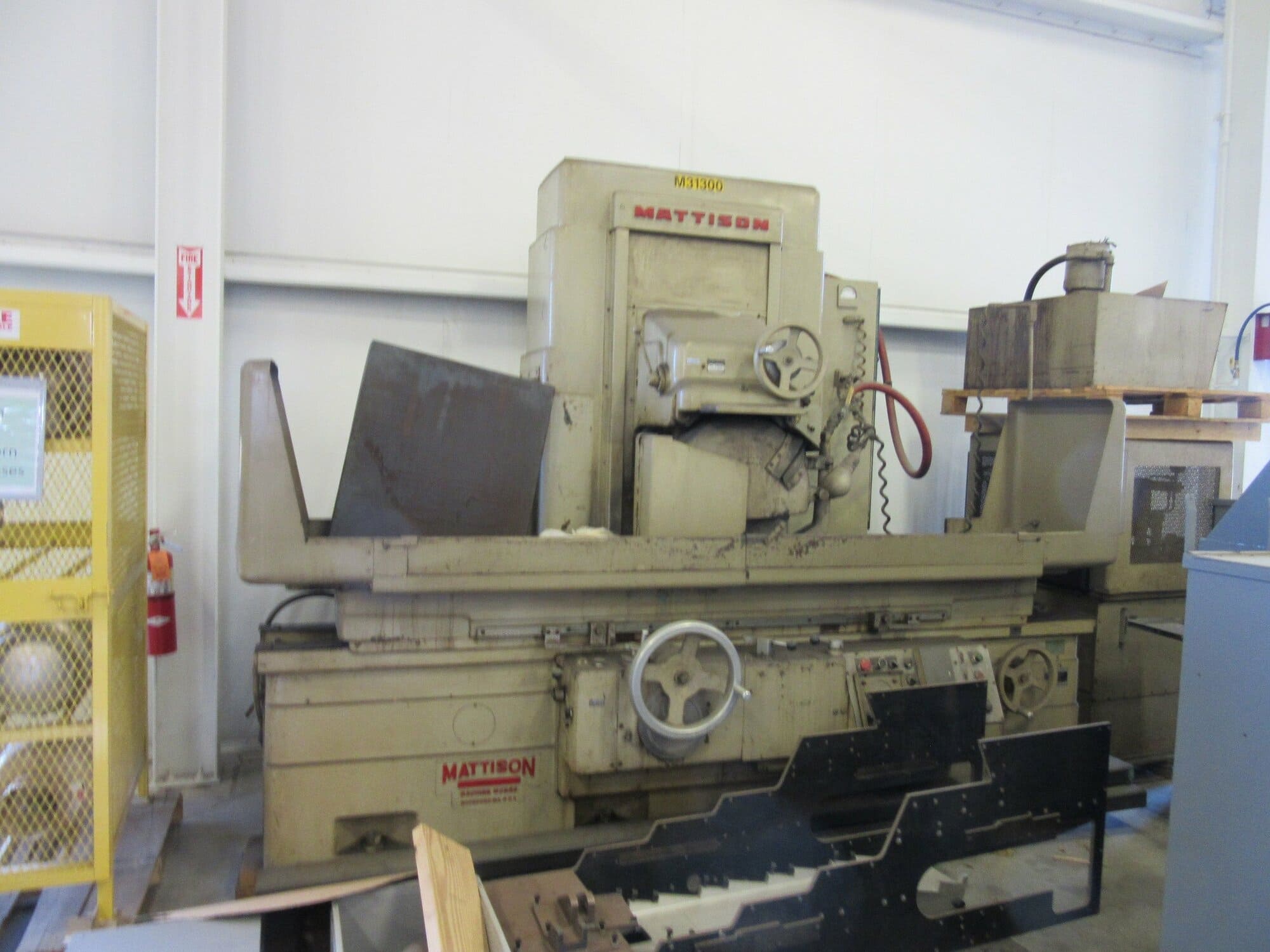 Mattison 14"X16"X48" High Powered Precision Surface Grinder
