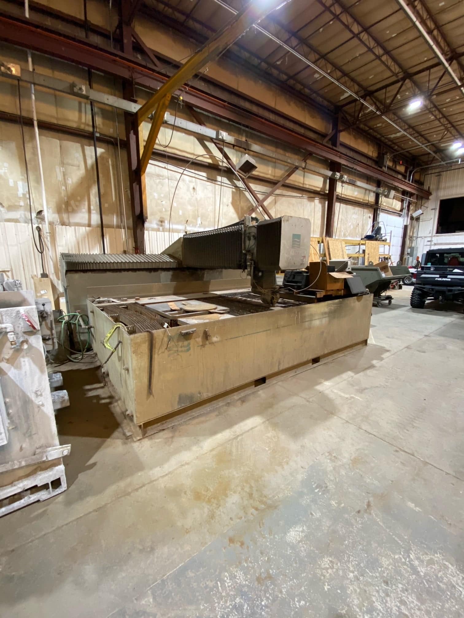 6' x 12' Flow IFB Waterjet, 2007- 87,000 PSI