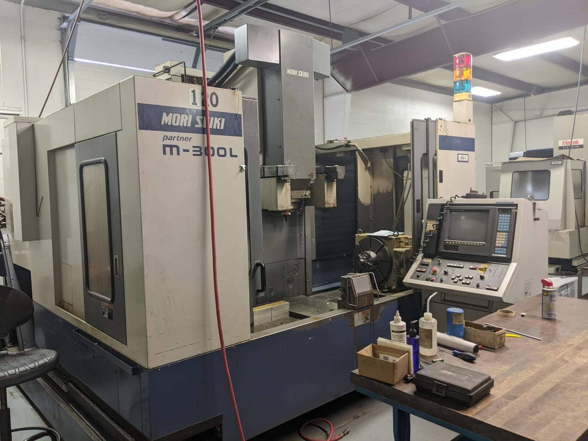 Mori Seiki M-300L VMC, 1996 - 4th Axis, Chip Conveyor, **Available Immediately**