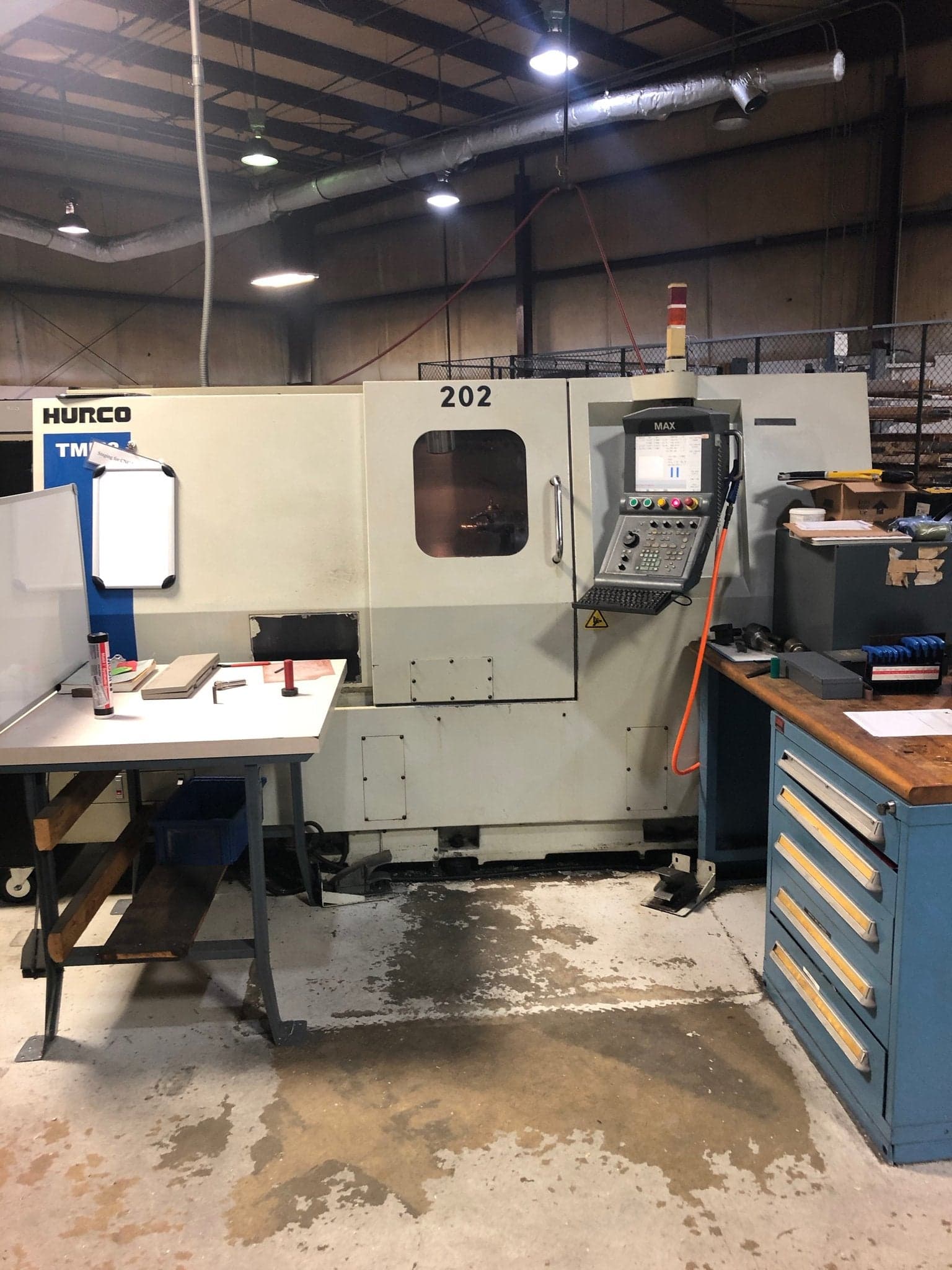 Hurco TMM-8 CNC Multi Axis Lathe, 2008 - Live Tooling, Medical Industry, Video