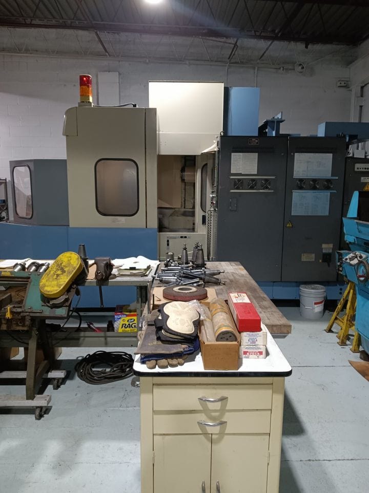OKK KCH500 500mm Horizontal Machining Center, 1998 - Under Power, Very Clean
