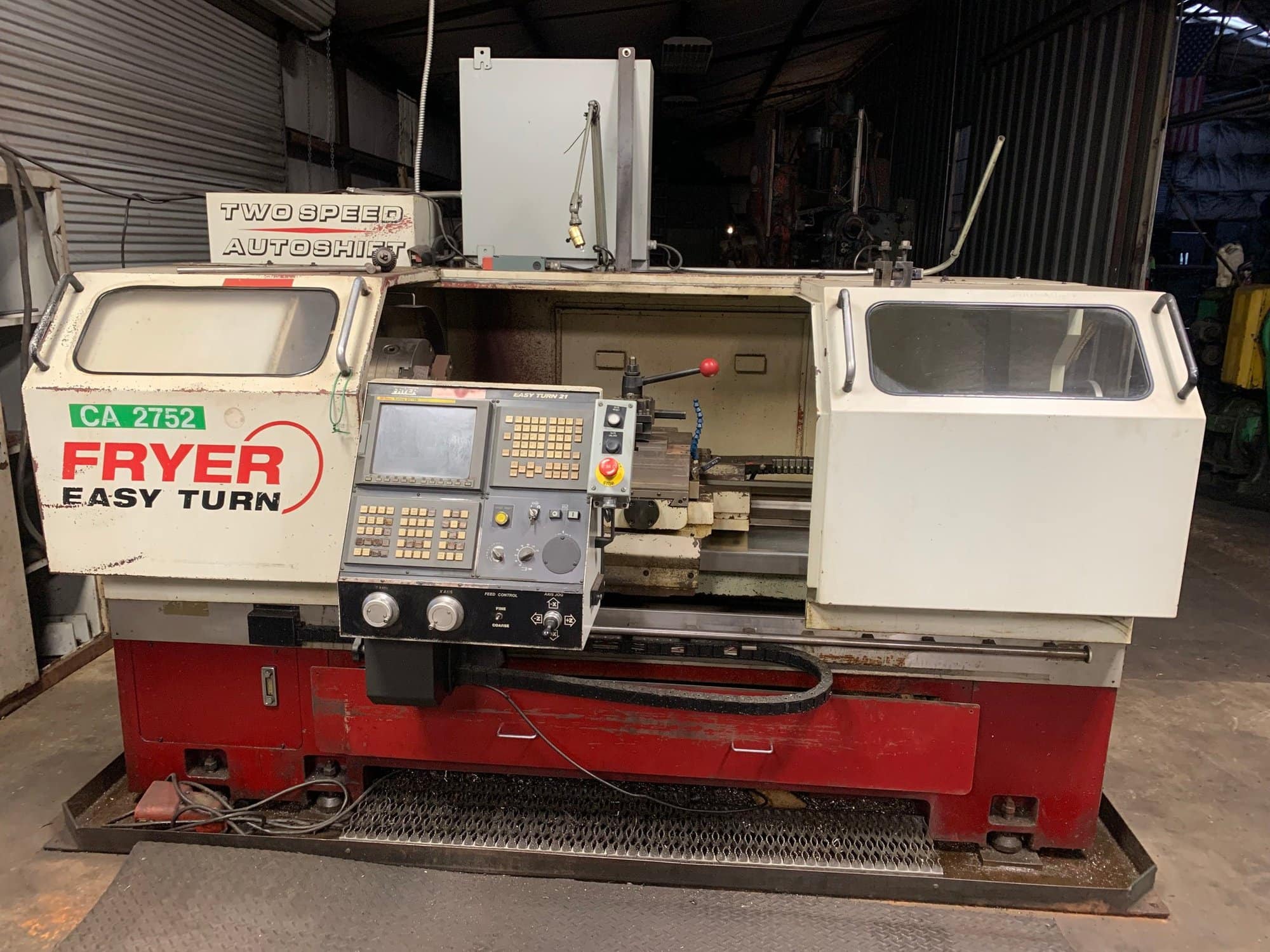 Fryer Easy Turn ET21 CNC Lathe, 2007 - Fanuc Control