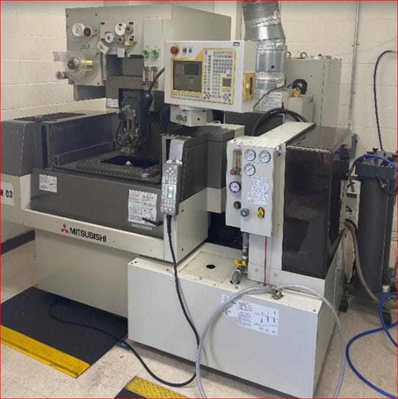 Mitsubishi FA10PM Wire EDM, 2003