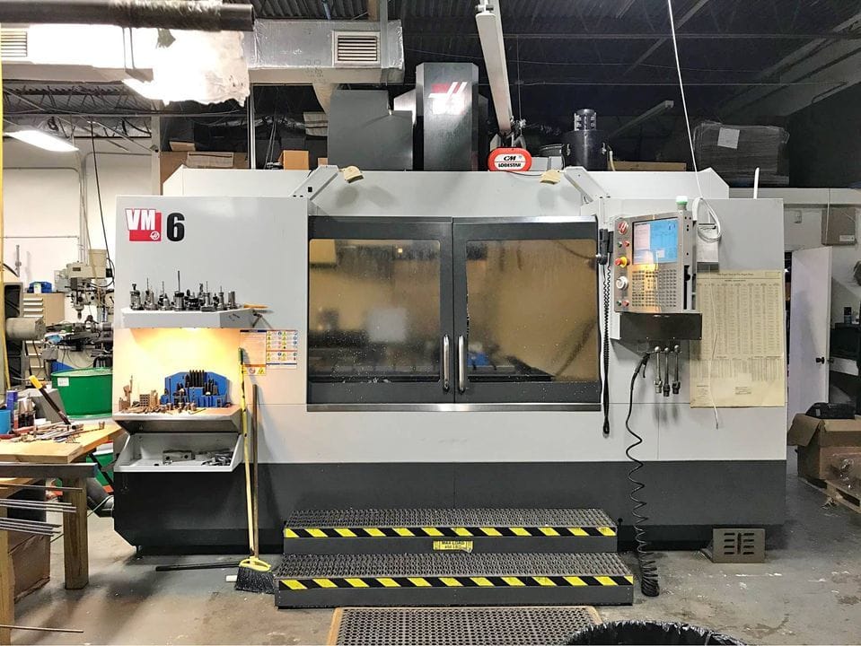 Haas VM-6 VMC, 2010 - TR-160 5 Axis Trunnion, Probe, Programmable Coolant