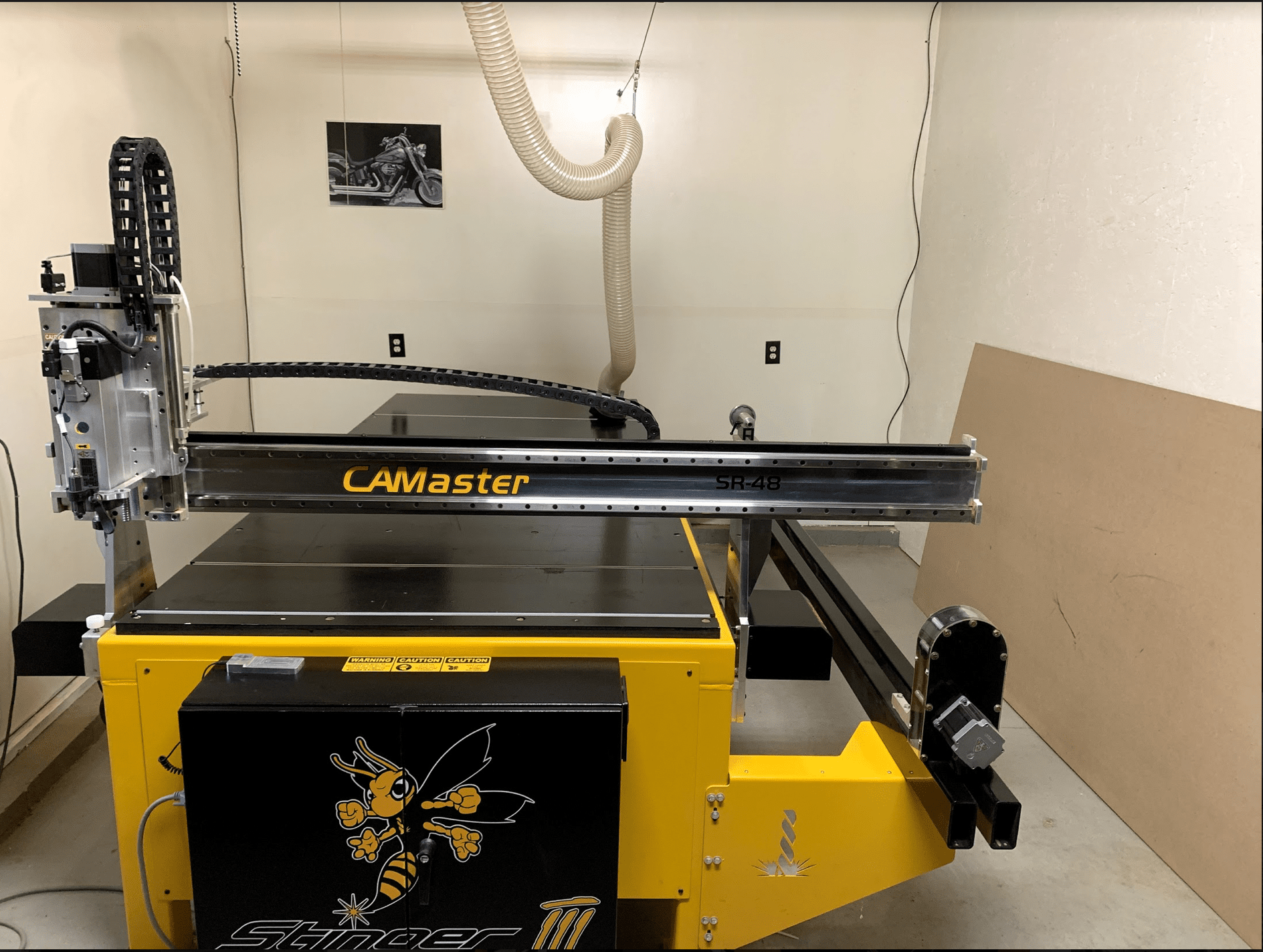 4' x 8' CAMaster Stinger III SR-48 CNC Router, 2019