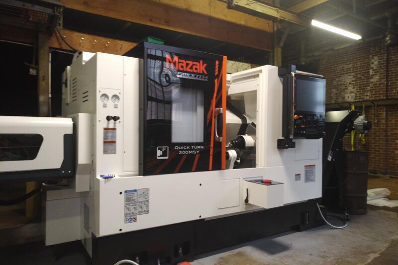 Mazak Quick Turn 200MSY CNC Lathe, 2019 - Sub Spindle, Live Tool Lathe, Bar feeder