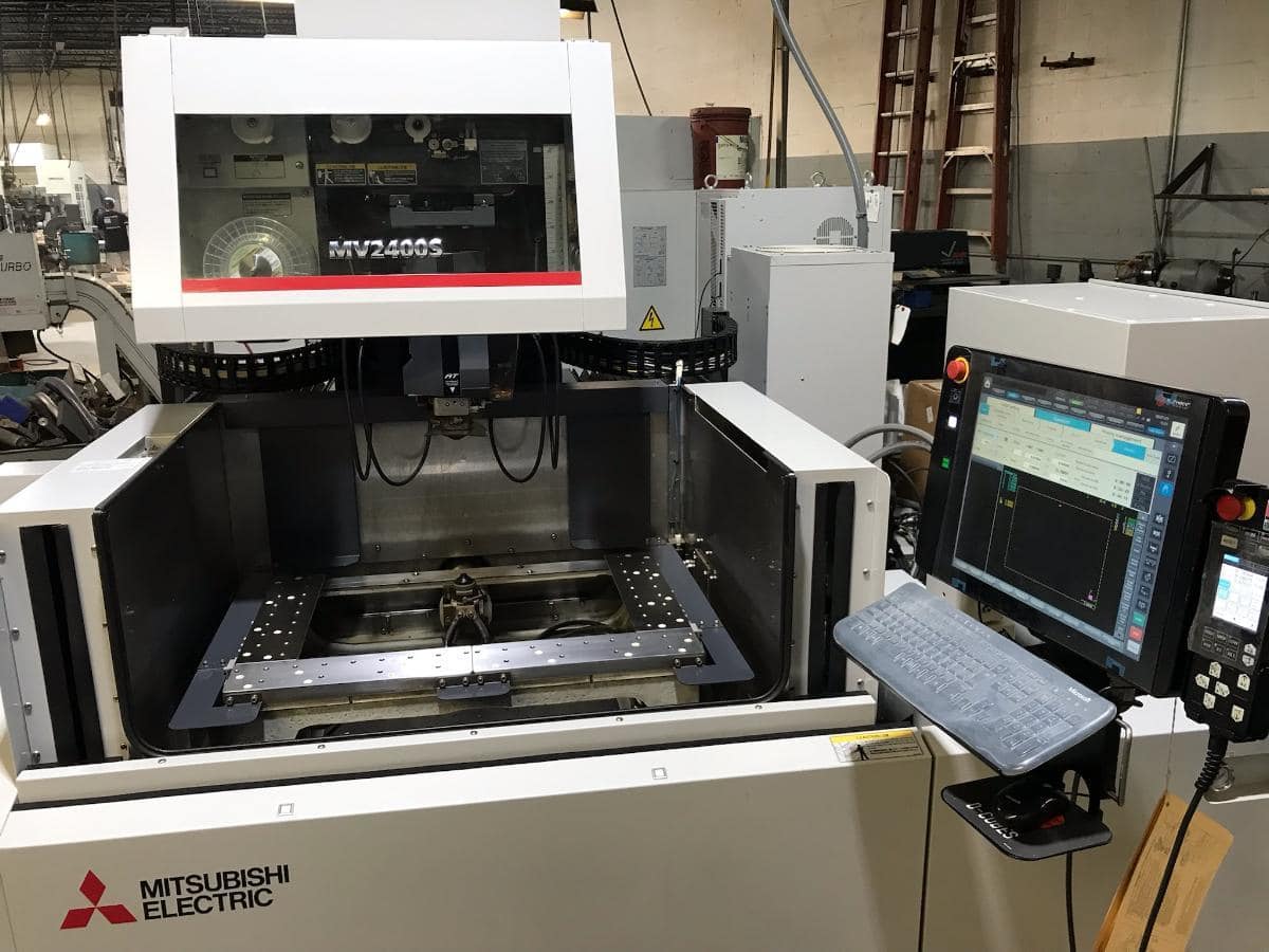 Mitsubishi MV2400-S-M8000, Wire EDM, 2018 - Powergy Line Filter, LOW HOURS