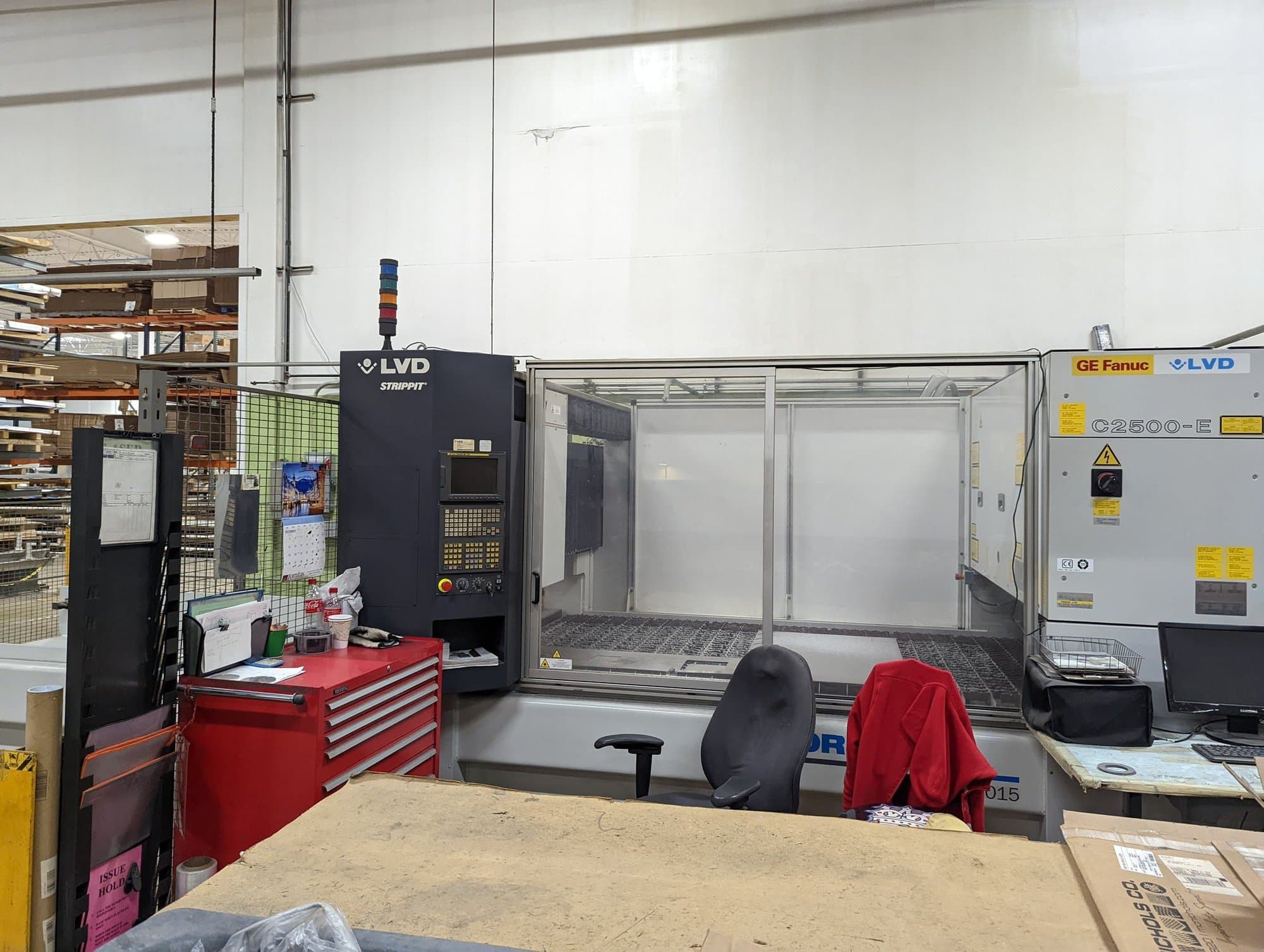 2000 Watt LVD Strippit Orion 3015 CO2 Laser, 2007 - 5' x 10' Table