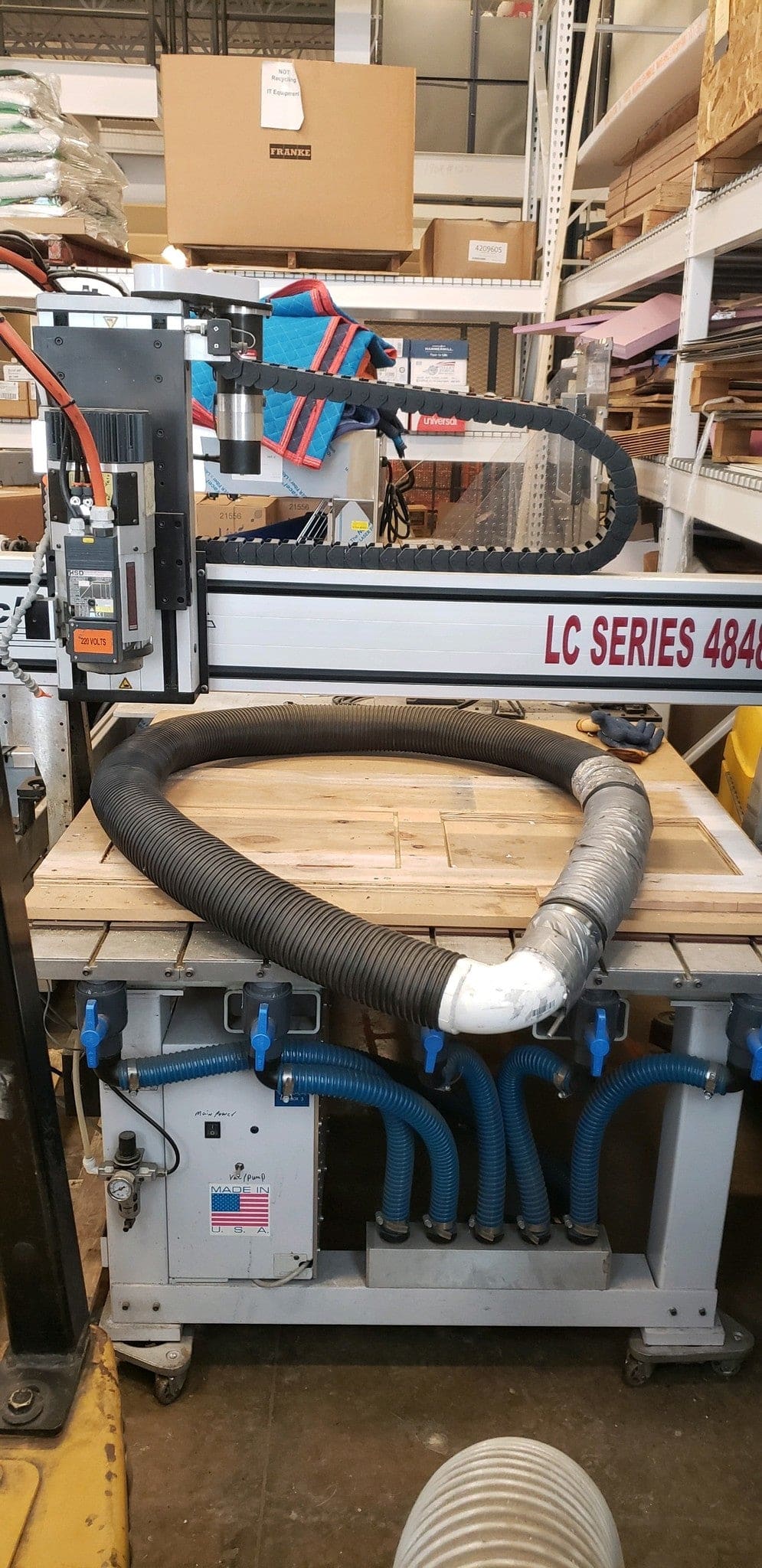 4' x 4' Techno LC Plus Series 4848 CNC Router