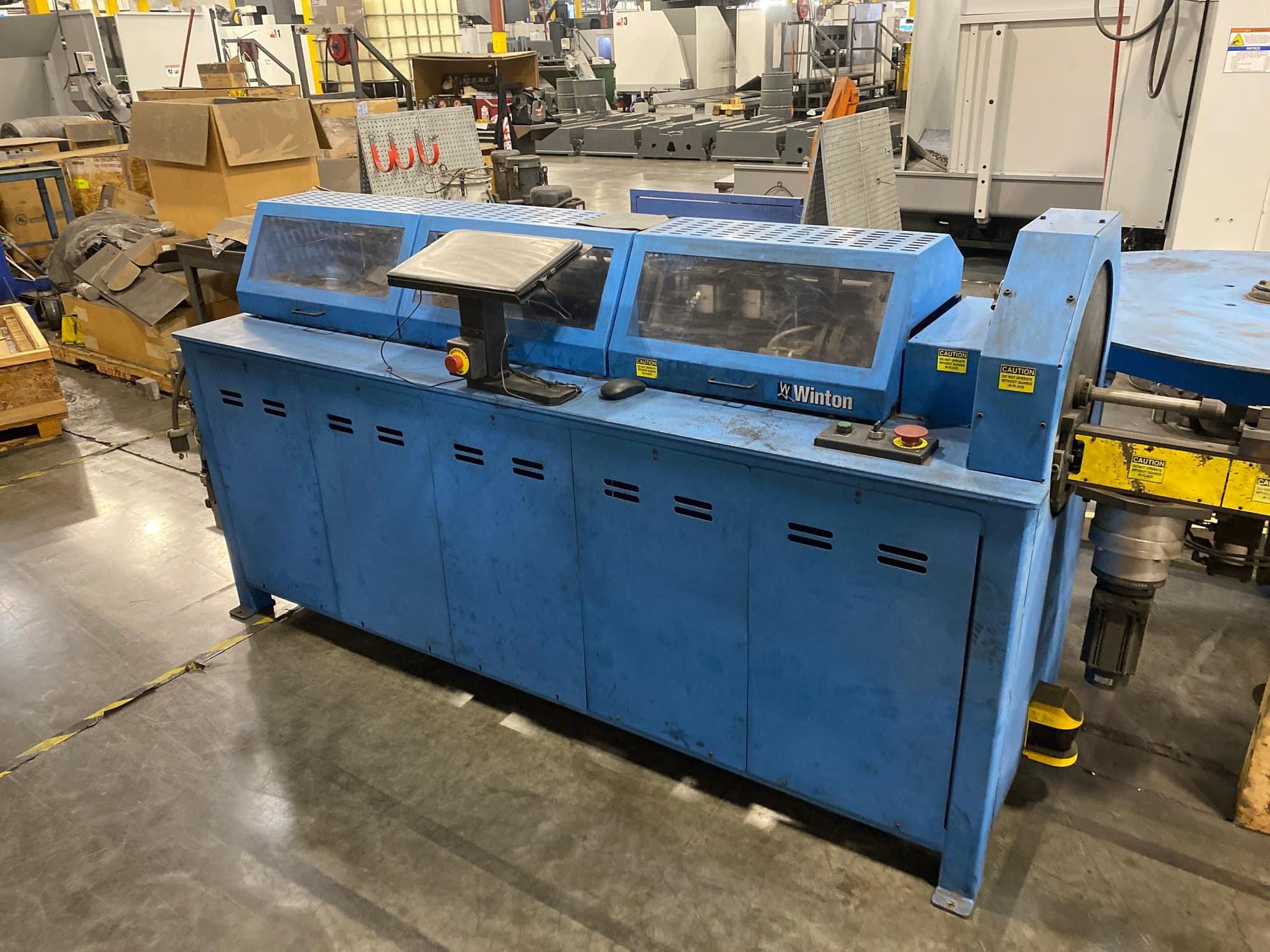 7/8" Winton OB23 CNC Orbital Tube Bender, 2015 - Tooling Included