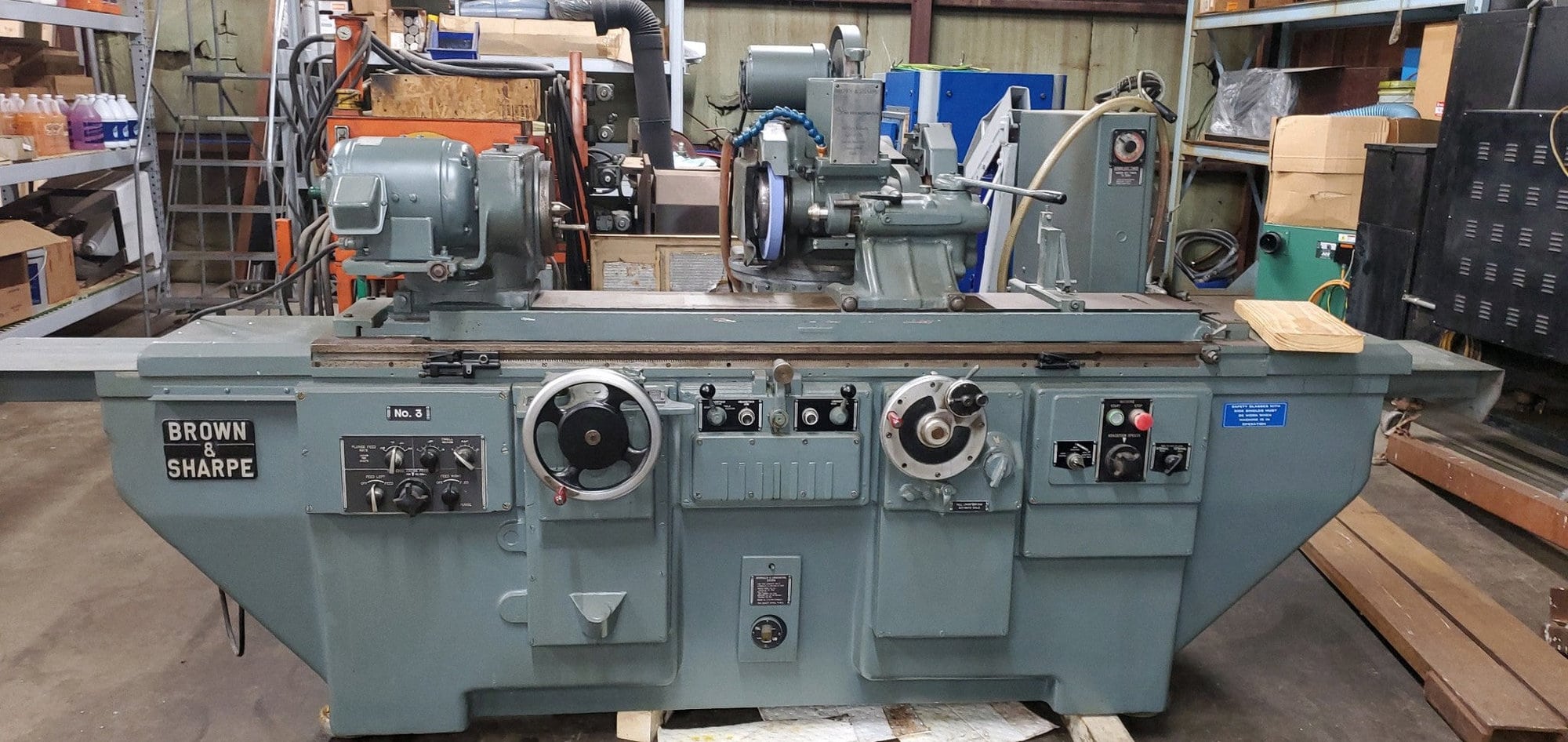 Brown & Sharpe #3 Cylindrical OD Grinder- 14" x 40"