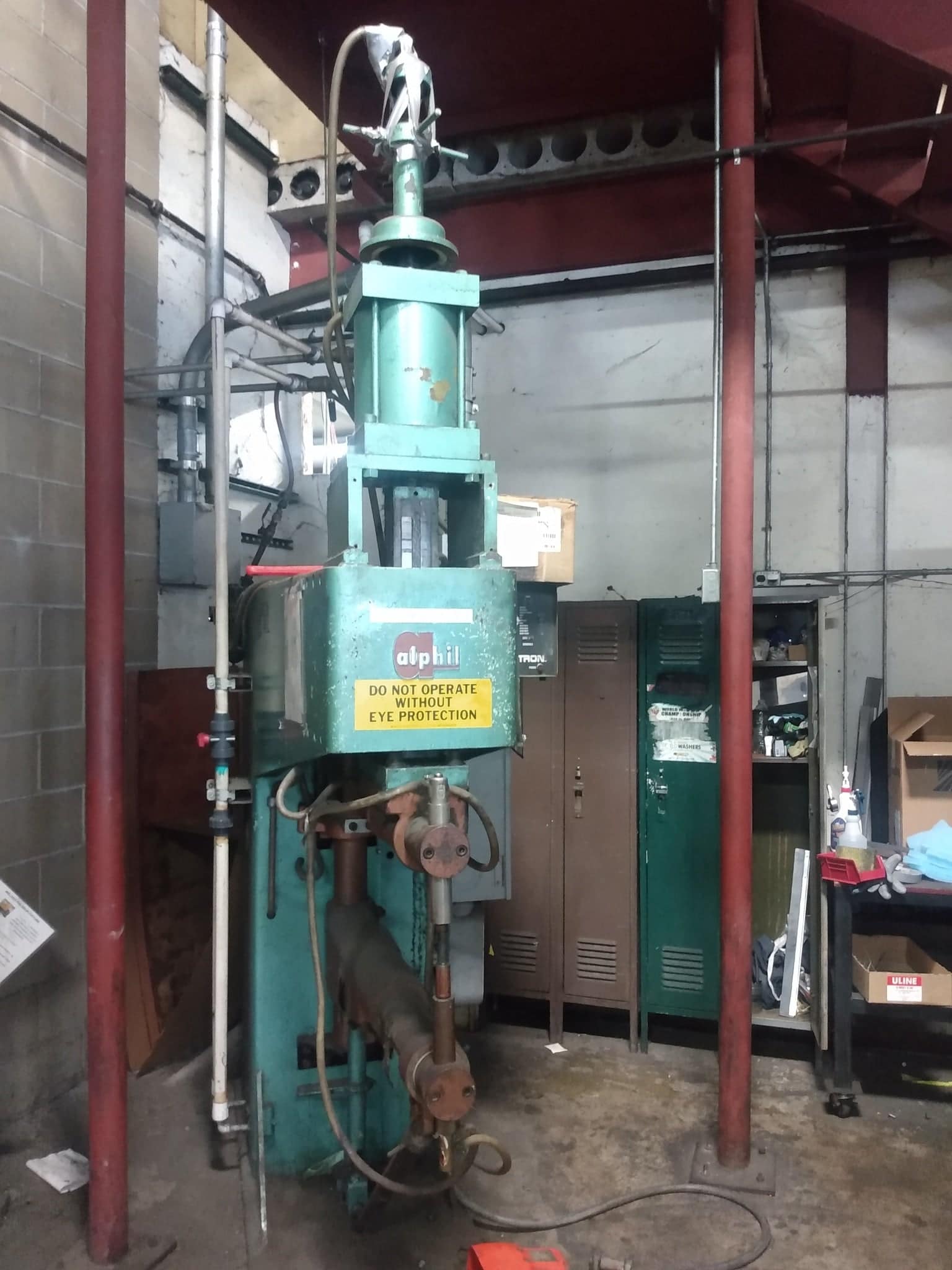 Alphil EN1000S Spot Welder, 1998 - 250 KVA, 36" Throat