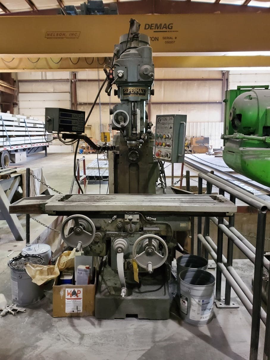 Supermax YC-2GS Milling Machine, 1983